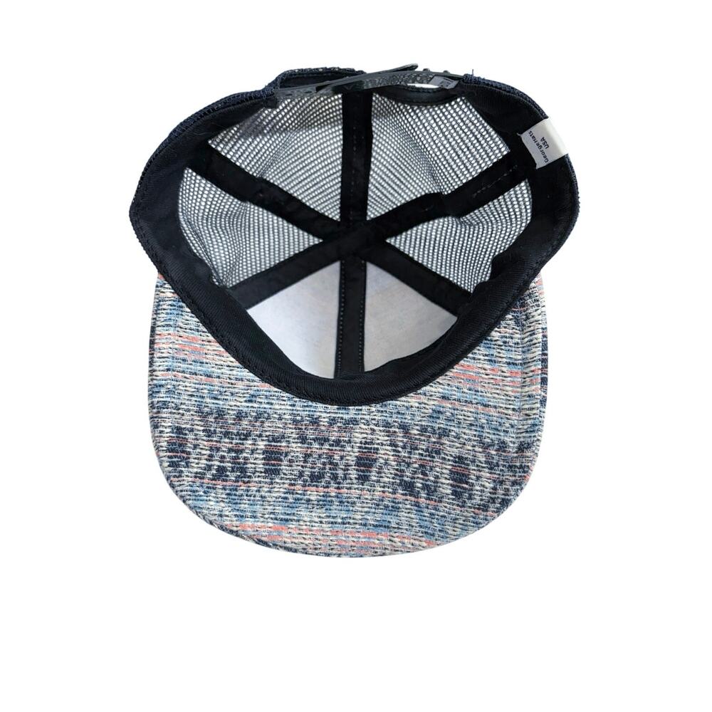 George Hats Blue Serape Trucker Hat Panel Cap KIDS YOUTH 3-5 YO 50+ UPF Dadlike - Picture 9 of 11